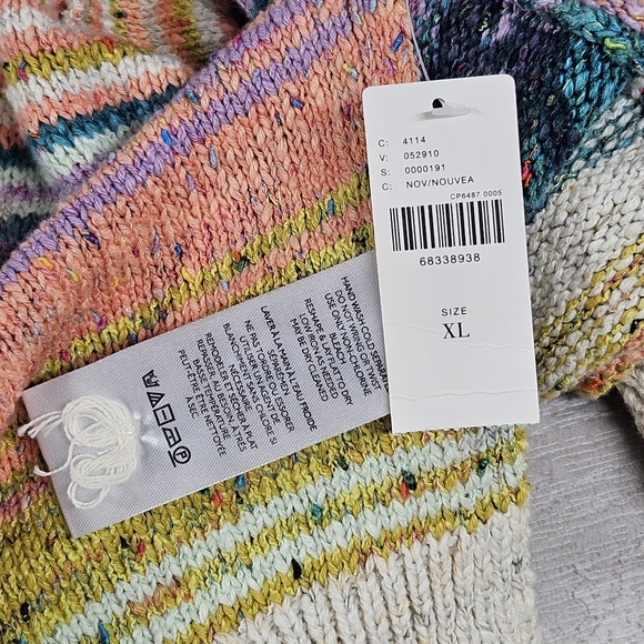 Anthropologie Pilcro Barbacoa Palm Tree Kimono Cardigan XL - Picture 11 of 11